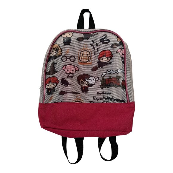 Harry Potter Chibi Mini Backpack Expelliarmus Expecto Patronum Hogwarts Express - Picture 1 of 4